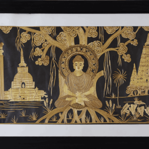 Buddha Circuit (23"W, 14"H)