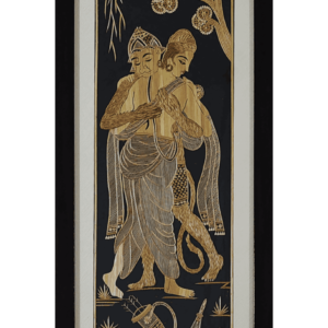 Ram & Hanuman (7.5" W, 22"H)